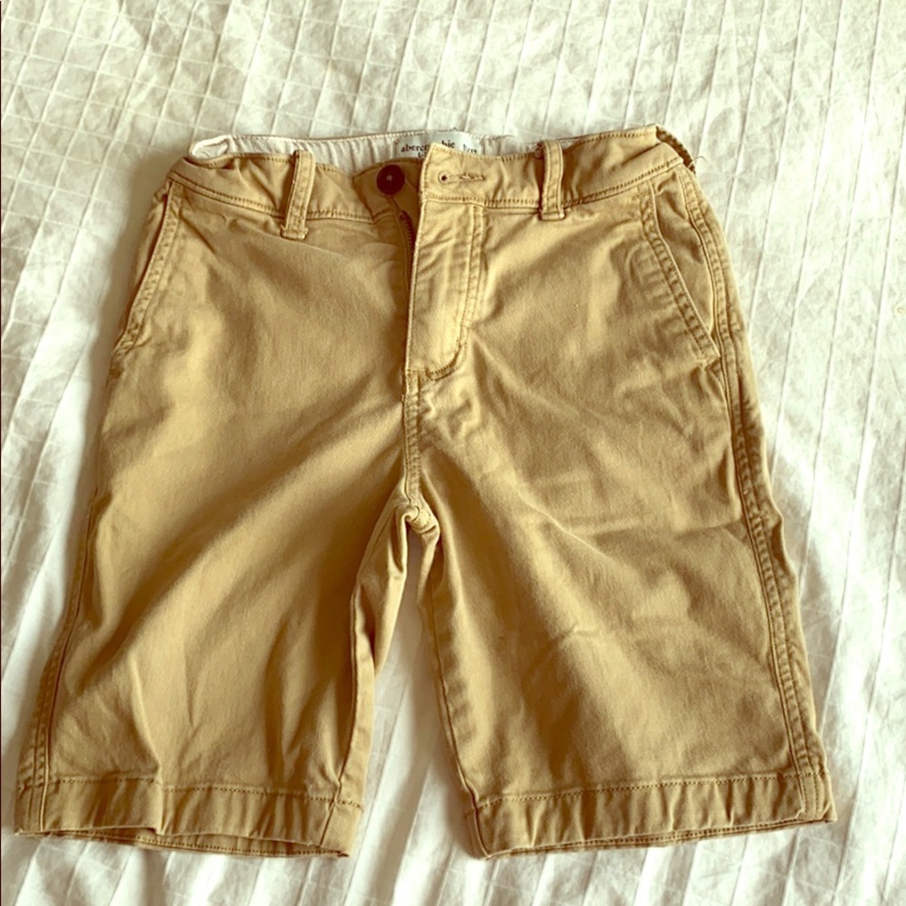 Boy’s Khaki Shorts A&F